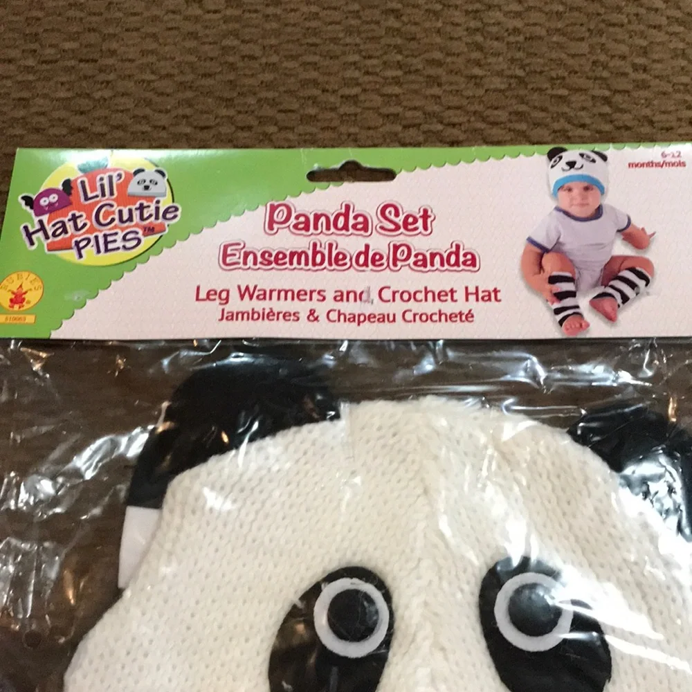 New panda Halloween baby costume 6-12 months